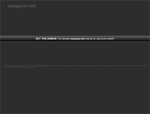 Tablet Screenshot of easypost.net